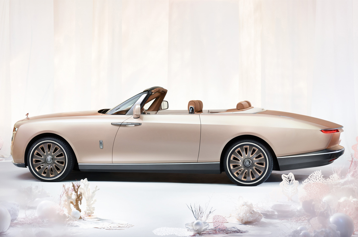 Rolls Royce Boat Tail side profile